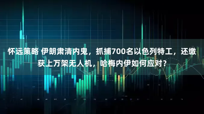 怀远策略 伊朗肃清内鬼，抓捕700名以色列特工，还缴获上万架无人机，哈梅内伊如何应对？