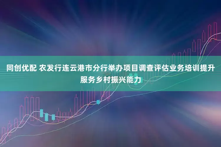 同创优配 农发行连云港市分行举办项目调查评估业务培训提升服务乡村振兴能力